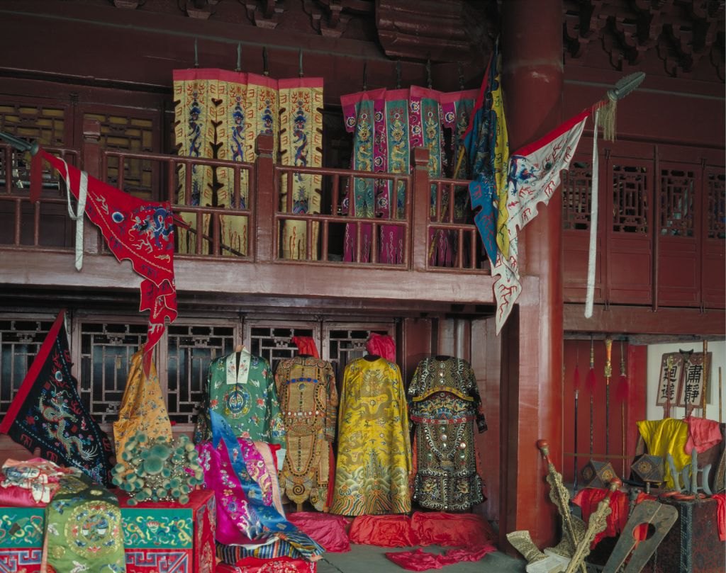 畅音阁扮戏楼内景(后台)