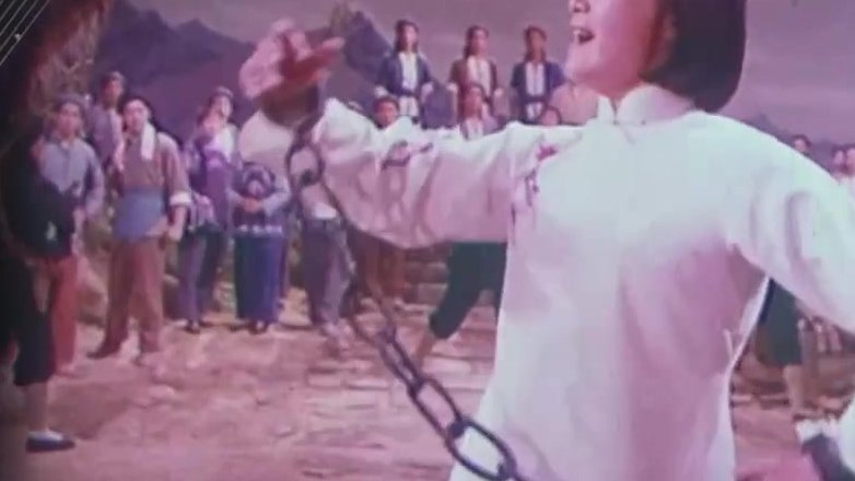 现代京剧《杜鹃山》中杨春霞饰演的柯湘(舞台身段)